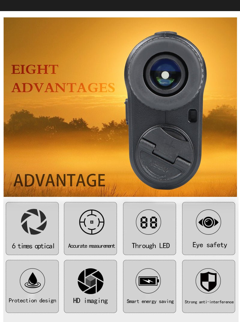 T - Eagle Laser Rangefinder 600m - True Vision Tactical - NK-600