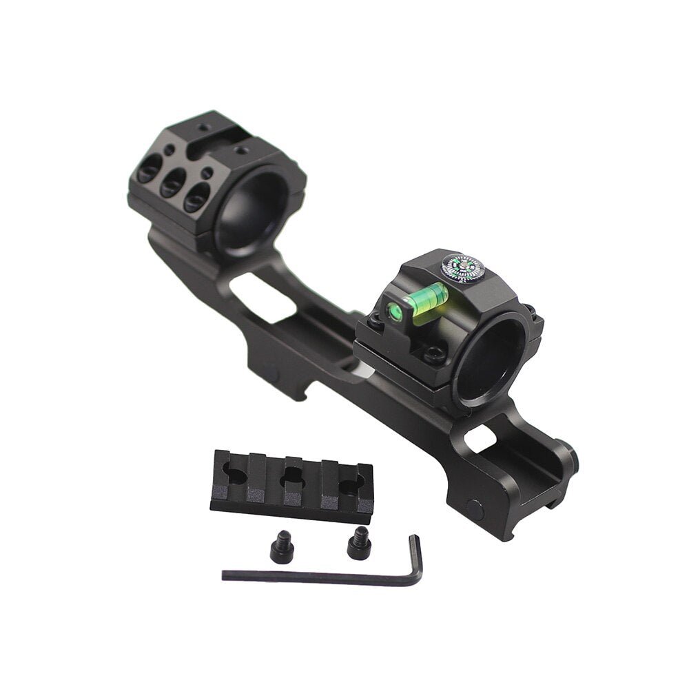 T - Eagle Scope Mount 20mm Picatinny with Bubble Level and compass - 5034 - True Vision Tactical - 5034