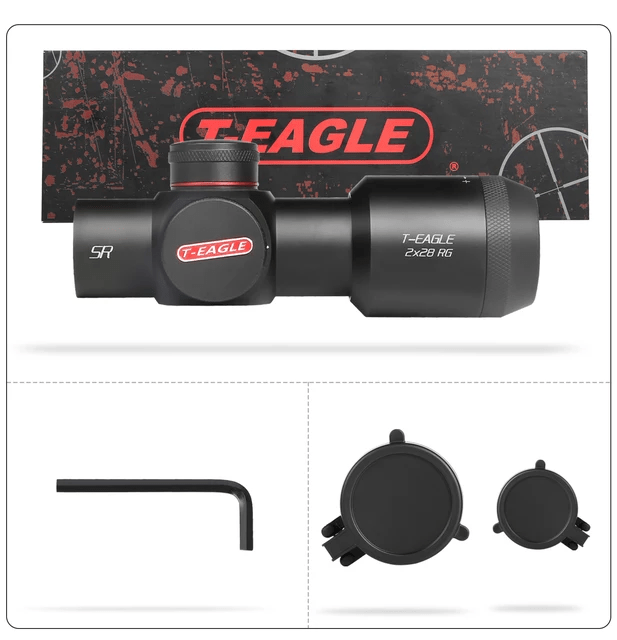 T - Eagle SR 2X28RG Tactical Optic Sight - True Vision Tactical - SR 2X28RG