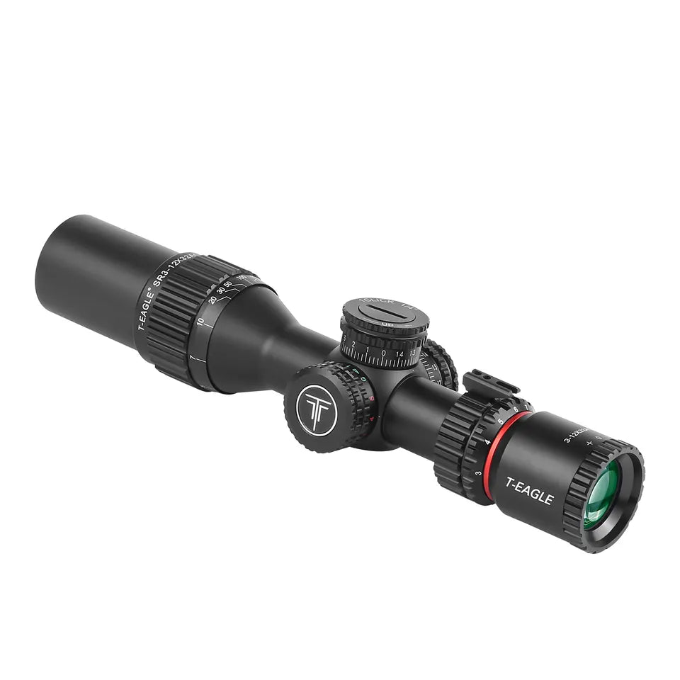 T - EAGLE SR 3 - 12X32 AO FFP Long Range Riflescope - True Vision Tactical - 671891922308