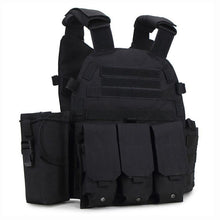 Load image into Gallery viewer, Tactical 6094 MOLLE Quick Release Plate Carrier Vest - True Vision Tactical - 665871551466

