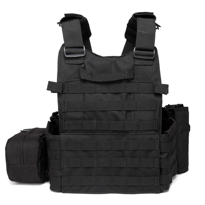 Tactical 6094 MOLLE Quick Release Plate Carrier Vest - True Vision Tactical - 665871551466