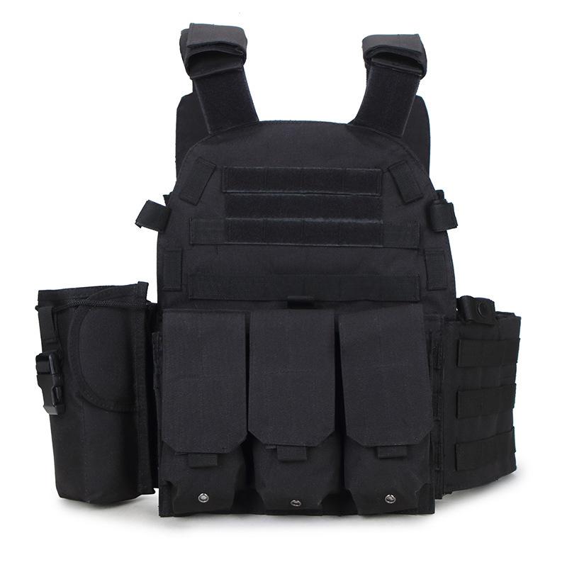 Tactical 6094 MOLLE Quick Release Plate Carrier Vest - True Vision Tactical - 665871557307