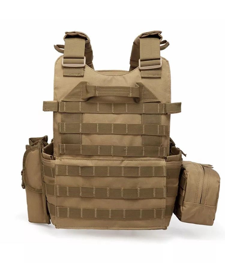 Tactical 6094 MOLLE Quick Release Plate Carrier Vest - True Vision Tactical - 665871557307