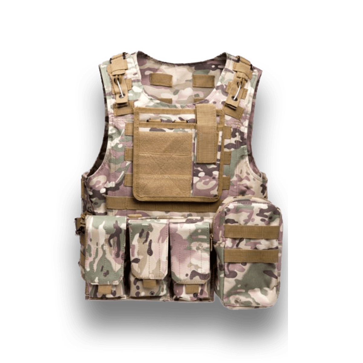 Tactical Vest Plate Carrier for Paintball & Hunting - True Vision Tactical - 665871734746