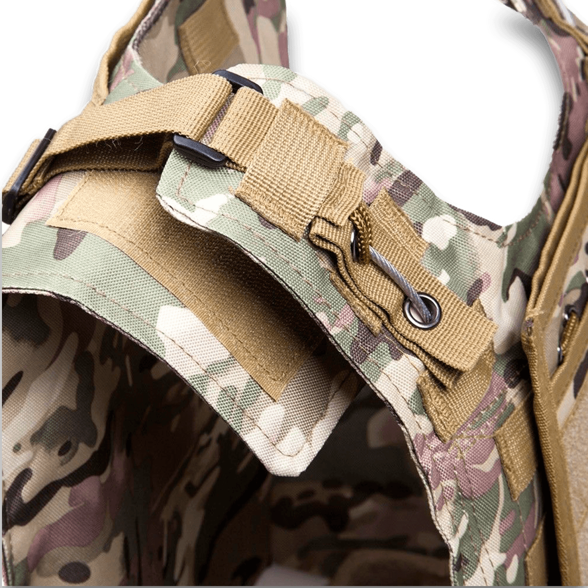 Tactical Vest Plate Carrier for Paintball & Hunting - True Vision Tactical - 665871734746