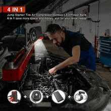 Load image into Gallery viewer, UTRAI Jstar 5 24000mAh Car Jump Starter Power Pack w/ Air Compressor - True Vision Tactical - JSTAR-5
