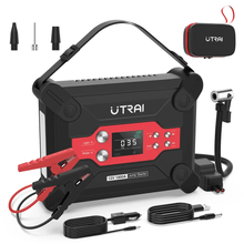 Load image into Gallery viewer, UTRAI Jstar 6 1800A 24000mAh Jump Starter Power Bank w/ Air Compressor - True Vision Tactical - JSTAR6
